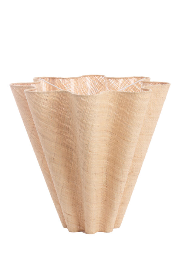 Conische lampenkap natuurlijke stof Light & Living Bezaha - Ø 15 cm - Image 3