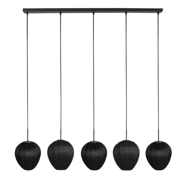Strakke hanglamp met taps toelopende kappen Mexlite HaloSwap - Image 2