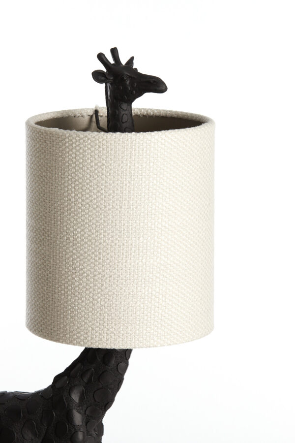 Giraffe tafellamp met witte kap Light & Living Giraffe - H 68 cm - Image 4