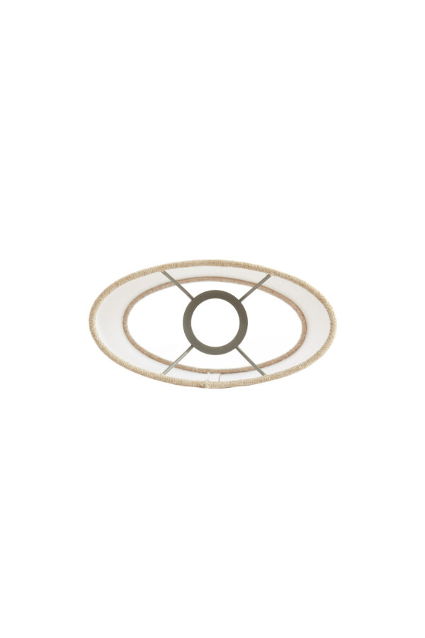 Beige kleur stoffen lampenkap Light & Living Livigno - H 23 cm - Image 6