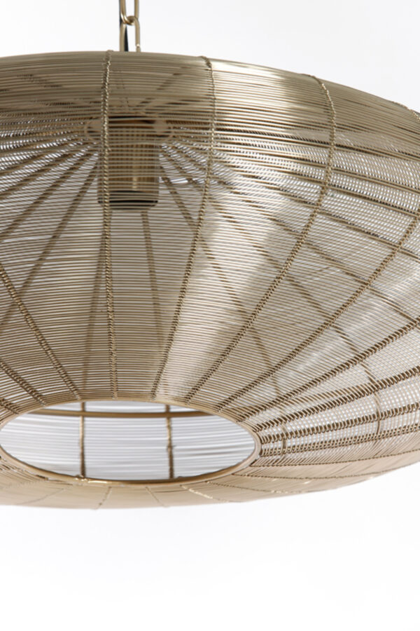 Moderne metalen hanglamp strak design Light & Living Bahoto - Ø 60 cm - Image 5