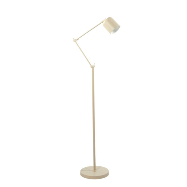 Moderne crèmekleurige vloerlamp Light & Living Rijeka - H 150 cm