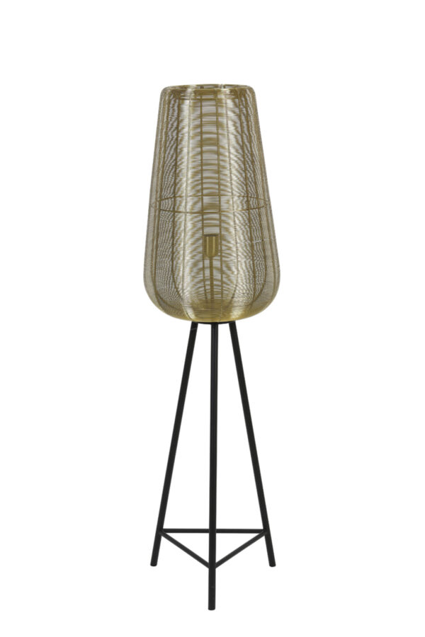 Gouden draadvloerlamp met standaard Light & Living Adeta – H 135 cm - Image 2