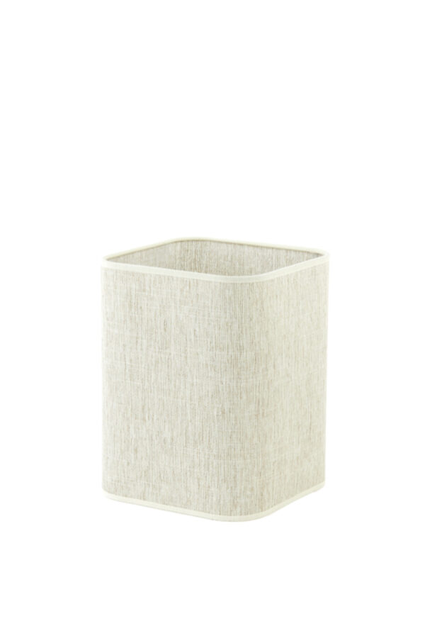 Lampenkap vierkant beige textuur Light & Living Breska - H 26 cm - Image 2