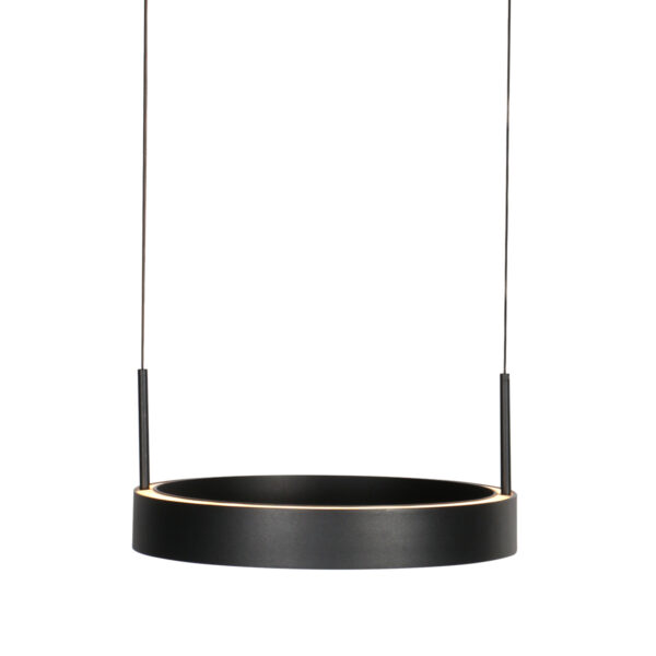 Zwarte design dubbele ring- eettafellamp Steinhauer Mykty - Image 7