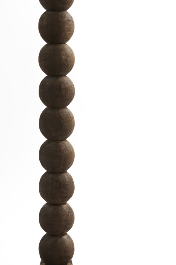 Houten lampvoet bolvormig Light & Living Veglio - H 130 cm - Image 5