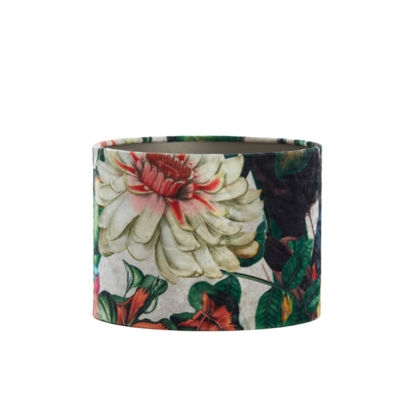 Bloemenprint cilindervormige lampenkap Light & Living Dahlia - Ø 30 cm