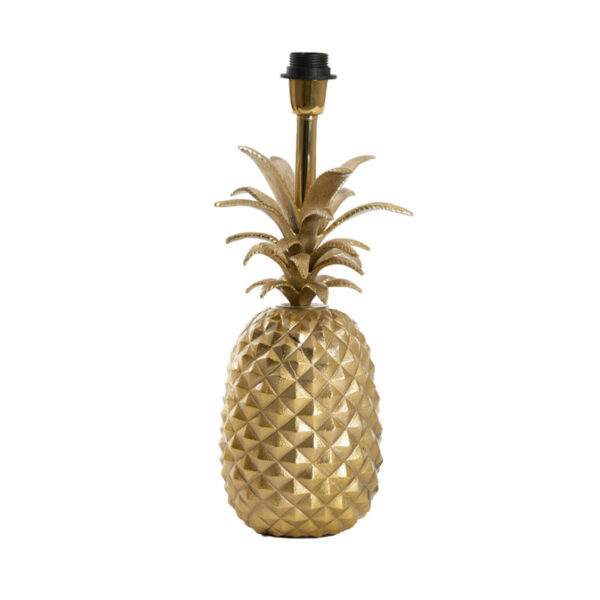 Gouden ananas lampvoet Light & Living Pineapple - H 42 cm