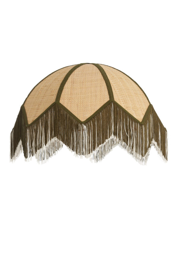 Rieten lampenkap met franjes Light & Living Sulina - Ø 45 cm - Image 2