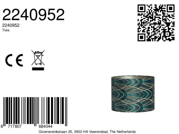 Lampenkap geometrisch patroon Light & Living Tiara - Ø 40 cm - Image 9