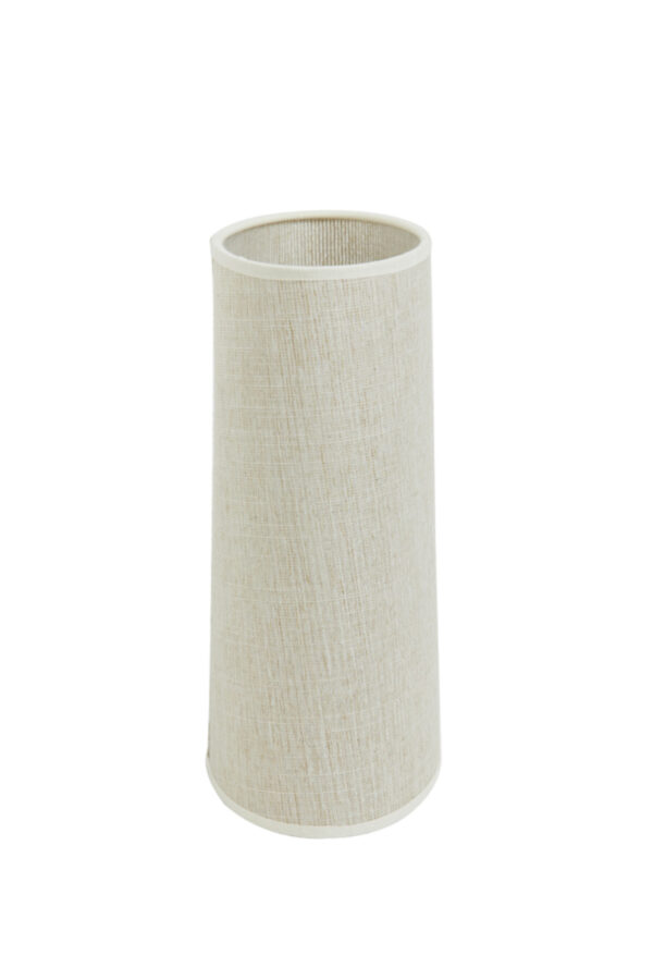 Crèmekleurige lampenkap van stof Light & Living Breska - H 28 cm - Image 4
