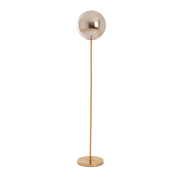 Moderne gouden vloerlamp Light & Living Medina - H 160 cm
