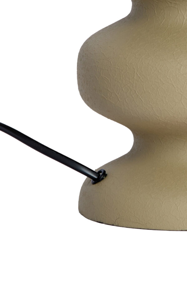 Keramische lampvoetje beige Light & Living Soroca - H 24 cm - Image 4