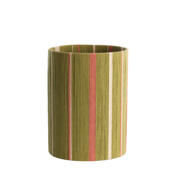 Groen-roze gestreepte lampenkap Light & Living Medan - Ø 30 cm