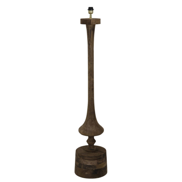 Klassieke lampvoet van hout Light & Living Ronin - H 135 cm