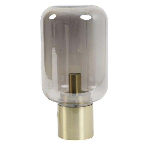Glazen cilindervormige tafellamp Light & Living Arturan - H 43,5 cm