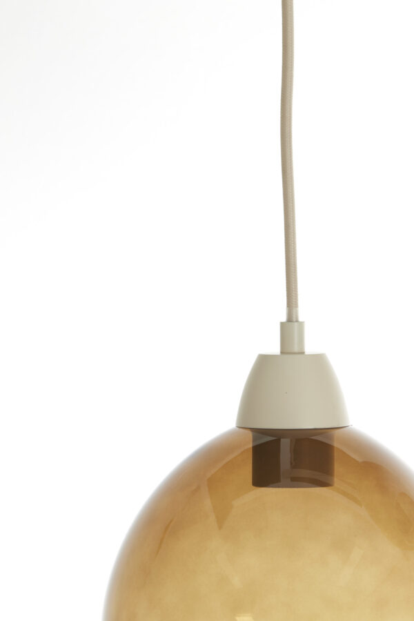 Gouden hanglamp met glazen koepels Light & Living Bisho - B 120 cm - Image 7