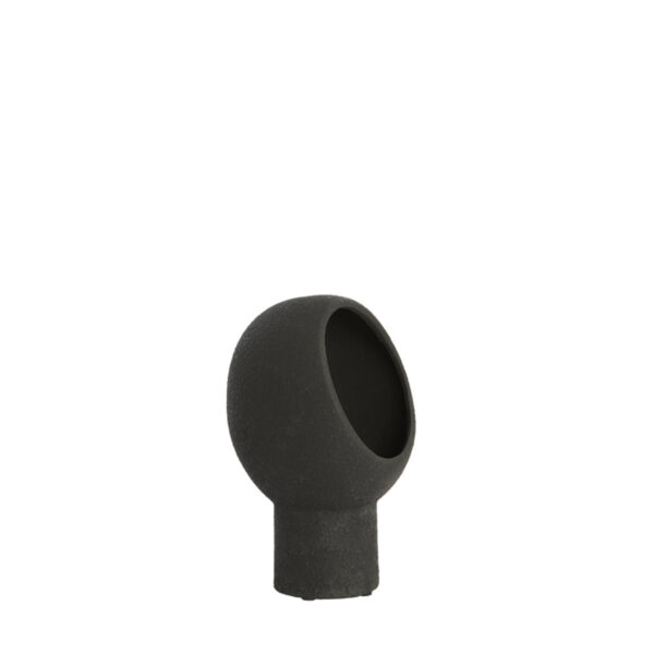 Zwart tafellampje modern design Light & Living Monk - H 30 cm