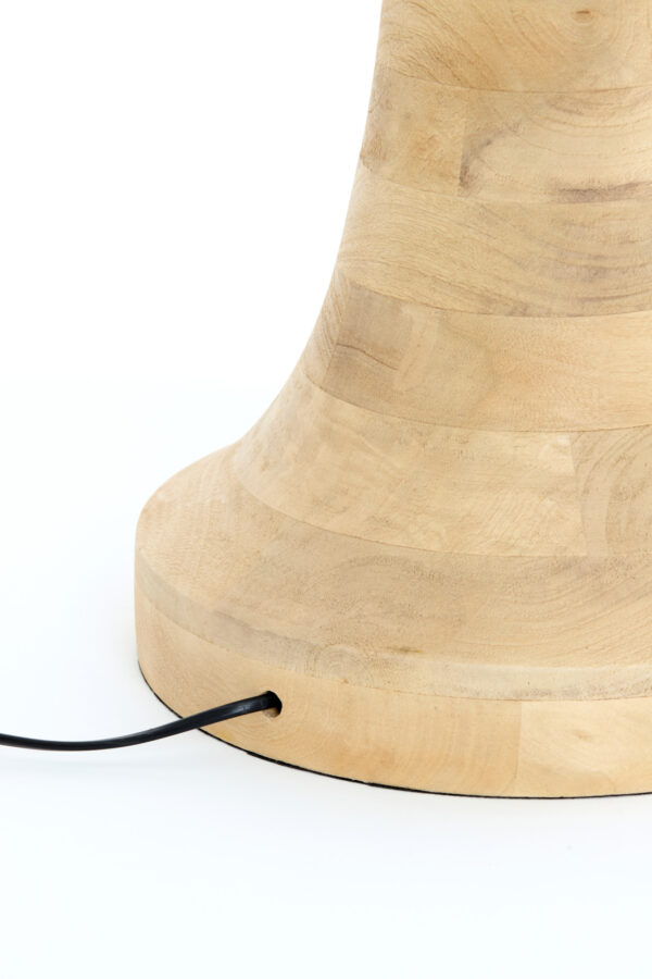 Moderne design lampvoet van hout Light & Living Jovany - H 135 cm - Image 5