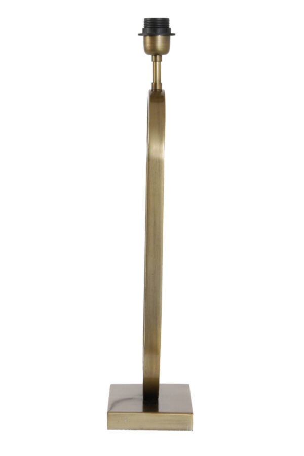 Gouden metalen lampvoet ovaal Light & Living Jamiri - H 55 cm - Image 5