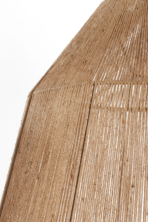 Rieten hanglamp naturel tint Light & Living Malva - Ø 60 cm - Image 6