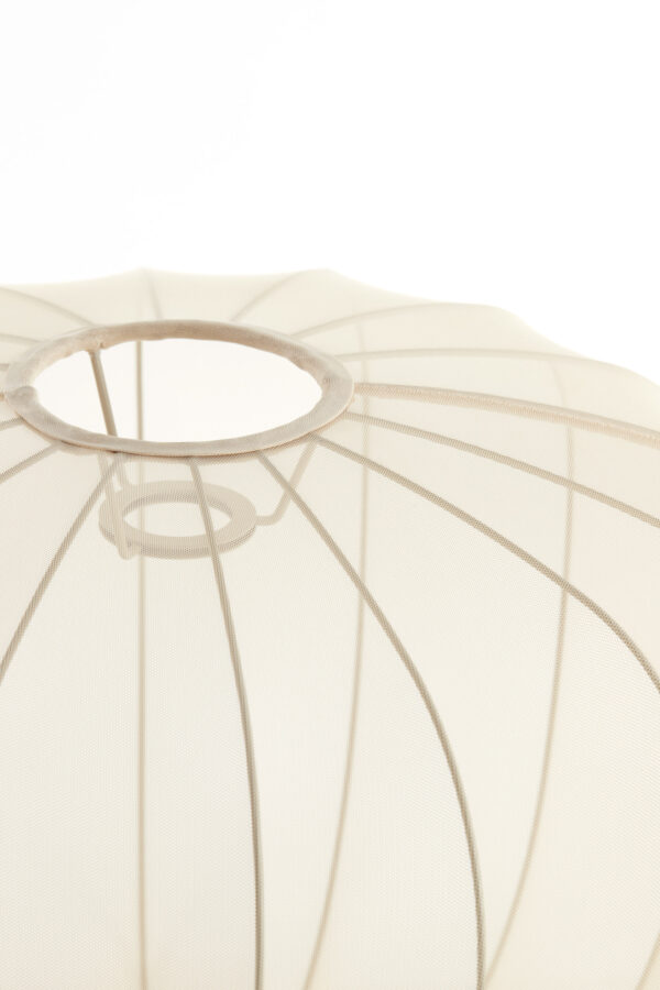 Lampenkap beige ovale vorm Light & Living Plumeria - Ø 40 cm - Image 4