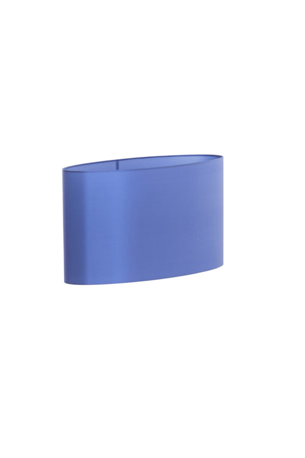 Blauwe cilindervormige lampenkap voor verlichting Light & Living Paradox - H 32 cm - Image 3