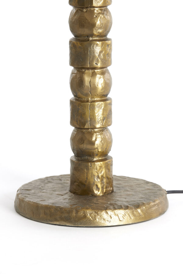 Gouden lampenvoet met reliëf Light & Living Akti - H 146 cm - Image 5