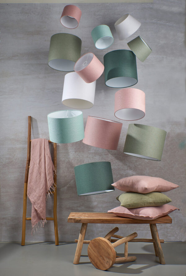 Katoenen lampenkap crèmekleurig Light & Living Livigno - Ø 18 cm - Image 3