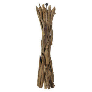 Houten staande lamp basis Light & Living Margret - H 165 cm