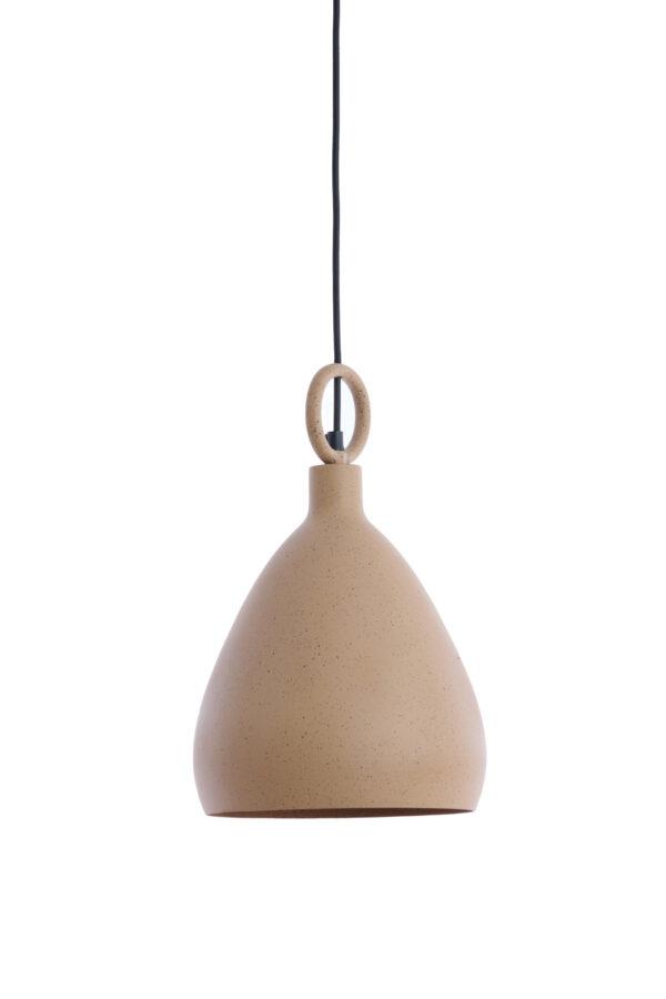 Beige keramische hanglamp stijlvol Light & Living Risari - Ø 24 cm - Image 2