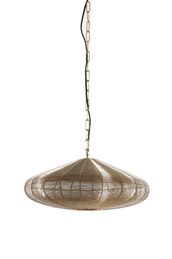 Gouden draad hanglamp hangend Light & Living Bahoto - Ø 51 cm - Image 2