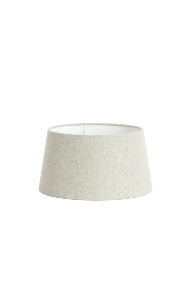 Stijlvolle stoffen lampenkap in beige Light & Living Livigno - Ø 25 cm - Image 2