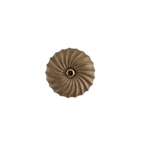 Golvende bronzen lampenkap Light & Living Bapato - H 39 cm