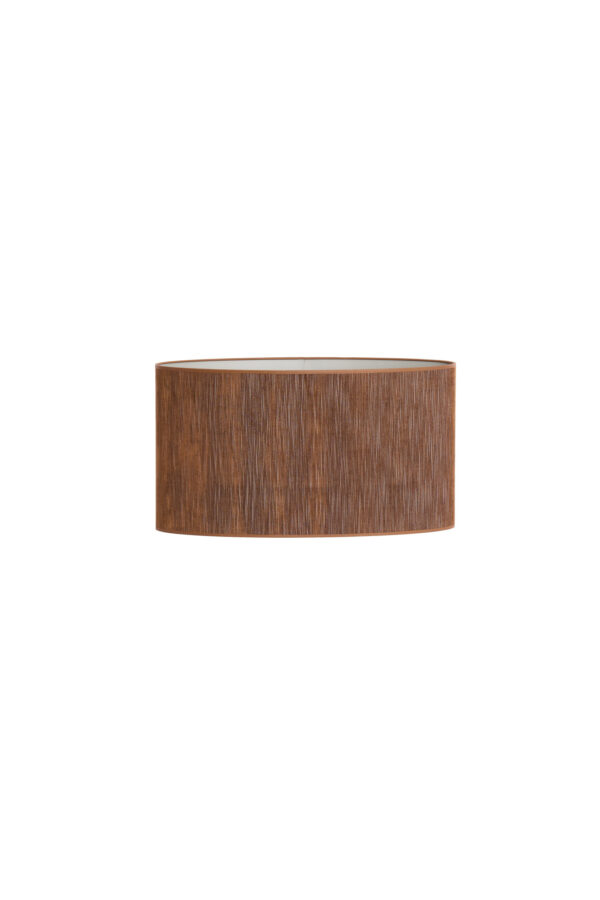 Bruine cilinder lampenkap voor sfeer Light & Living Penny - H 25 cm - Image 2