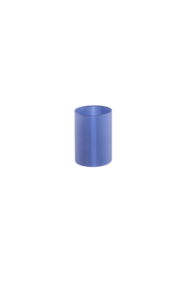 Kleurige cilindervormige lampenkap in blauw Light & Living Paradox - H 25 cm - Image 4