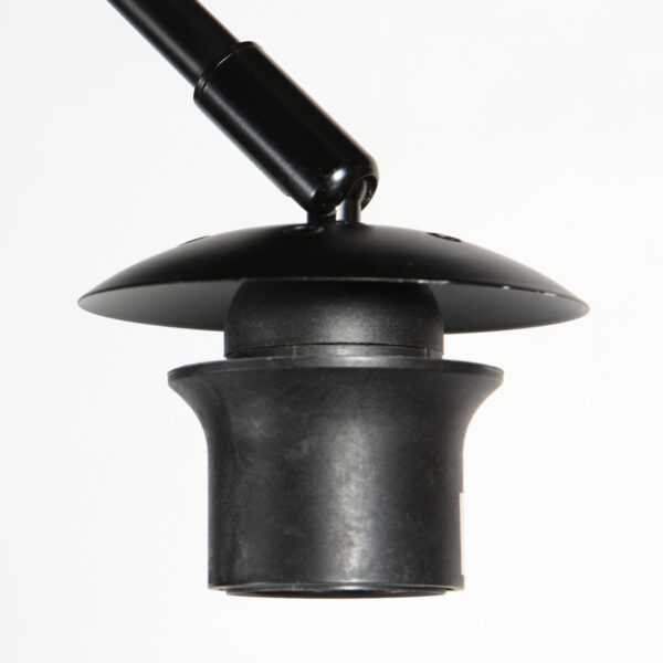 Staande booglamp zwart met blauwe kap Anne Lighting Curve - Image 4