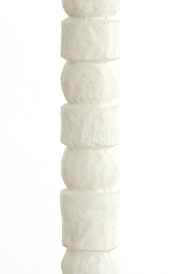 Moderne gevormde witte lampenvoet Light & Living Akti - H 146 cm - Image 4