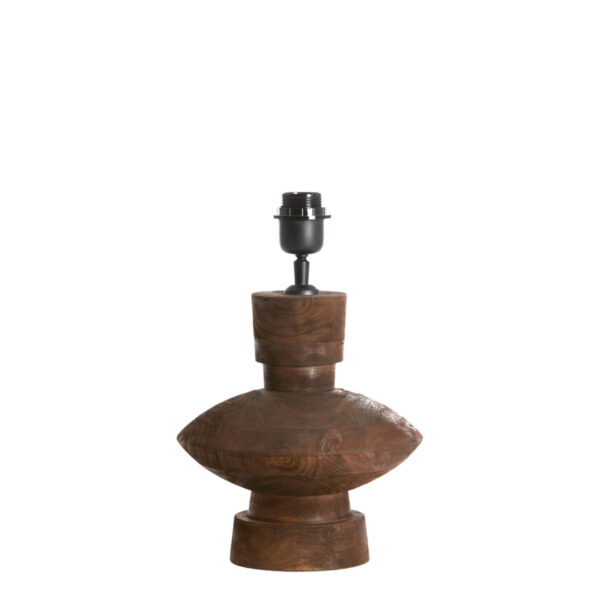 Houten lampvoet design Light & Living Fiera - H 25 cm