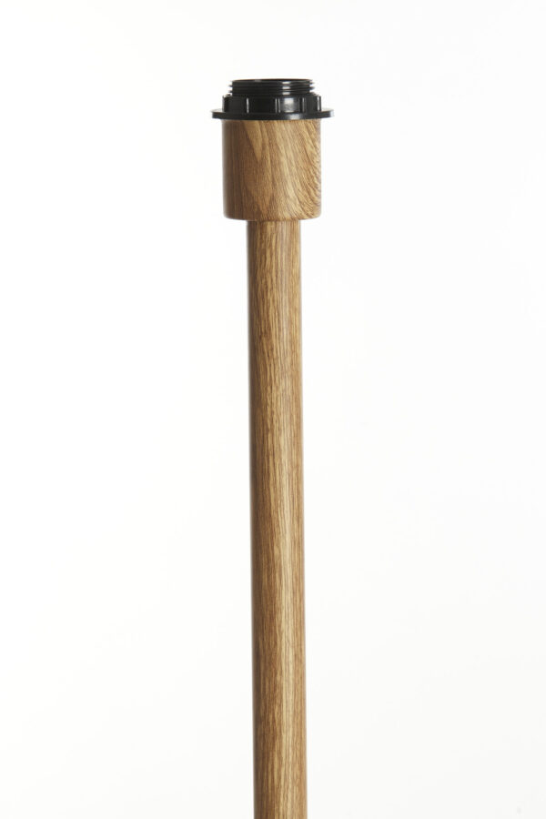 Houtkleurige minimalistische lampenvoet Light & Living Washington - H 148,5 cm - Image 3