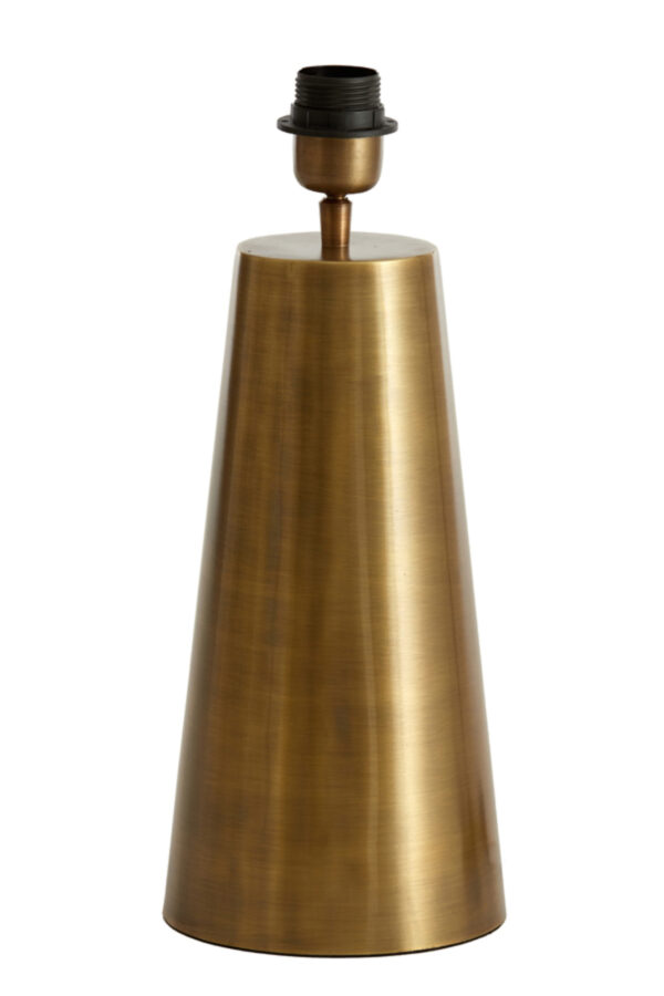 Lampvoet gouden conisch vormig Light & Living Yelos - H 43 cm - Image 2