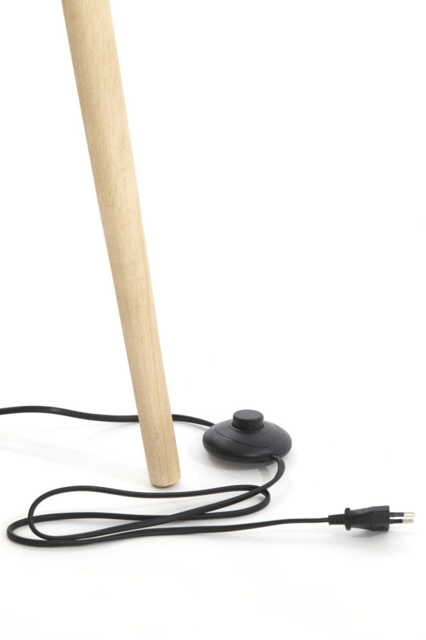 Driepoot houten lampenvoet Light & Living Ilias - H 122 cm - Image 3