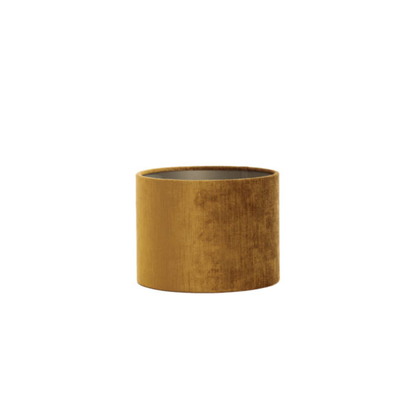 Goudkleurige fluwelen lampenkap voor decoratie Light & Living Gemstone - Ø 25 cm