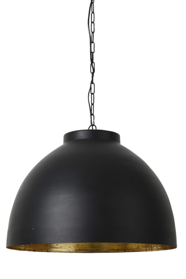 Zwarte hanglamp met industriële kap Light & Living Kylie - Ø 60 cm - Image 2