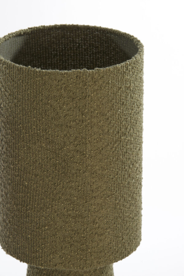 Groene tafellamp in cilindervorm Light & Living Mikkel - H 58 cm - Image 6