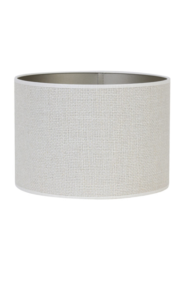 Beige stoffen lampenkap cilindergevormd Light & Living Saverna - Ø 35 cm - Image 2