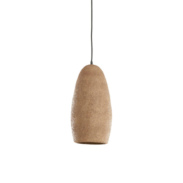 Bruine hanglamp met zachte uitstraling Light & Living Divala - Ø 24 cm