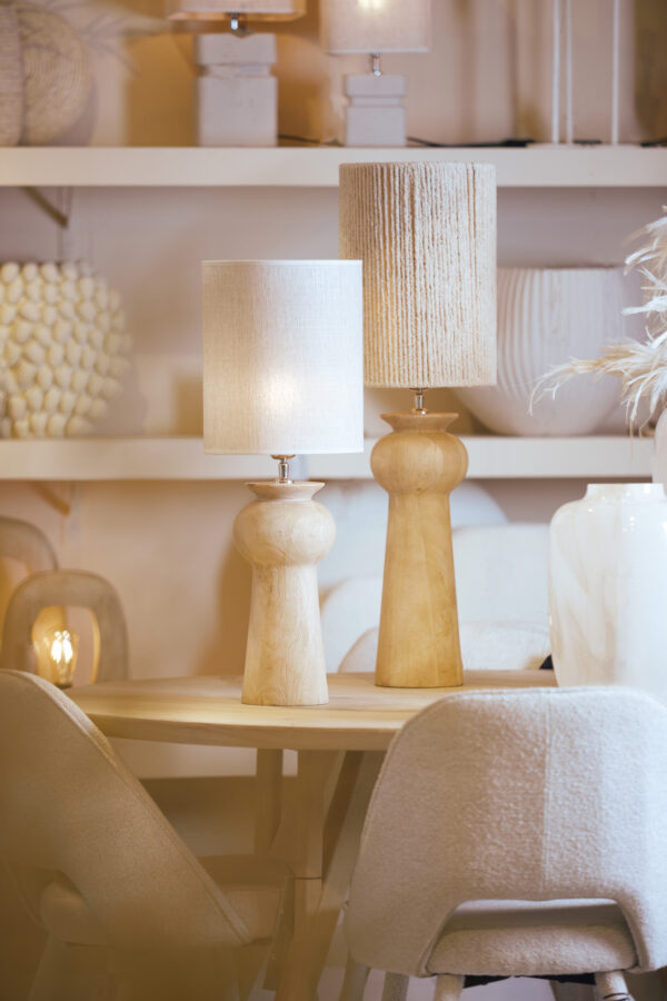 Houten lampvoet klassiek ontwerp Light & Living Baglio - H 45 cm - Image 4