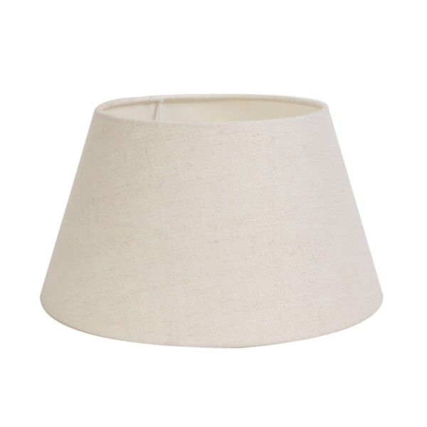 Stoffen lampenkap crème kleurig Light & Living Livigno - Ø 19 cm