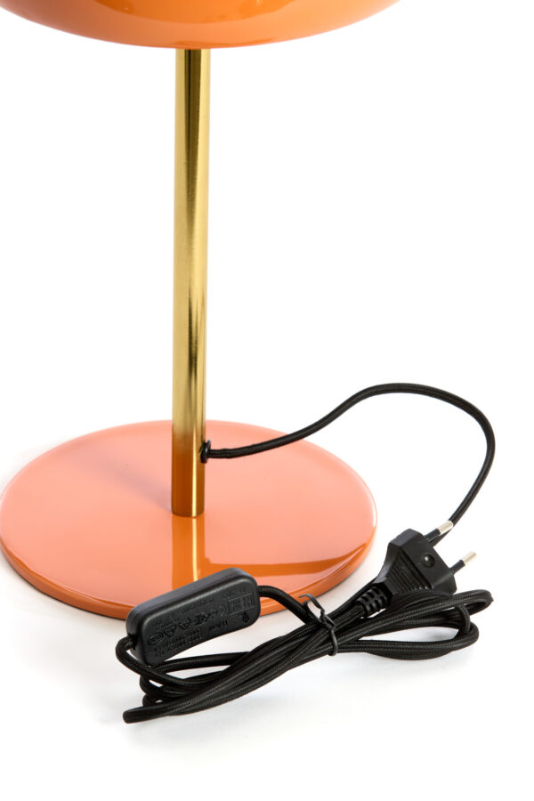 Oranje glanzende moderne tafellamp Light & Living Surin - H 40 cm - Image 6
